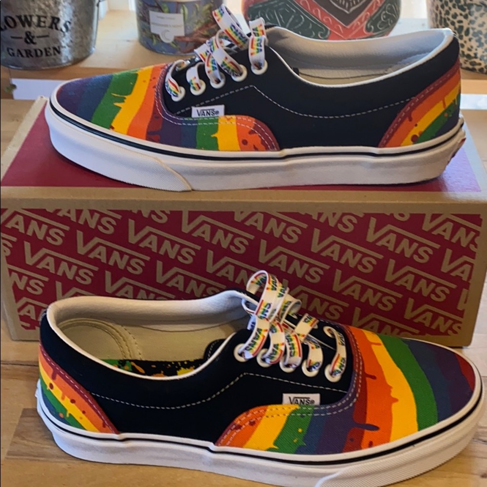 Rainbow Drip Vans